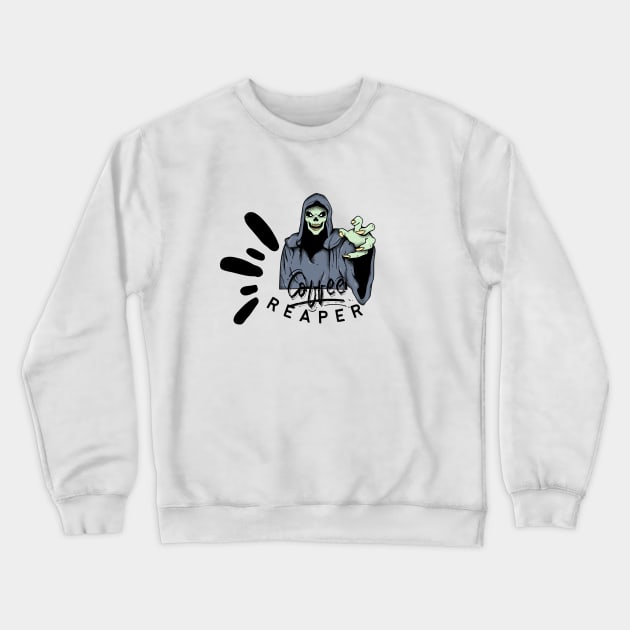 The Coffee Reaper Crewneck Sweatshirt by NICHE&NICHE